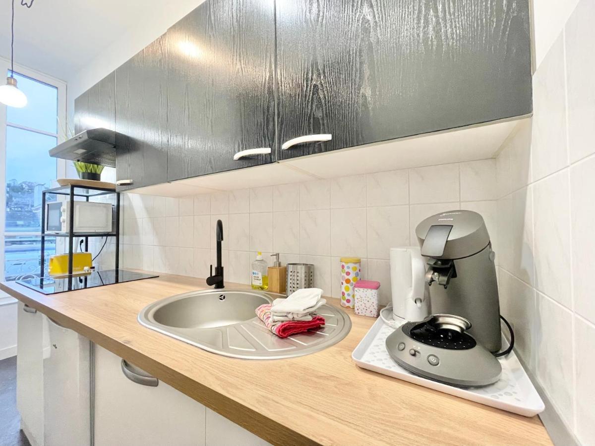 Le Passerelle 1G - Confort - Wifi - Centre Ville A Pied Quimper Ngoại thất bức ảnh